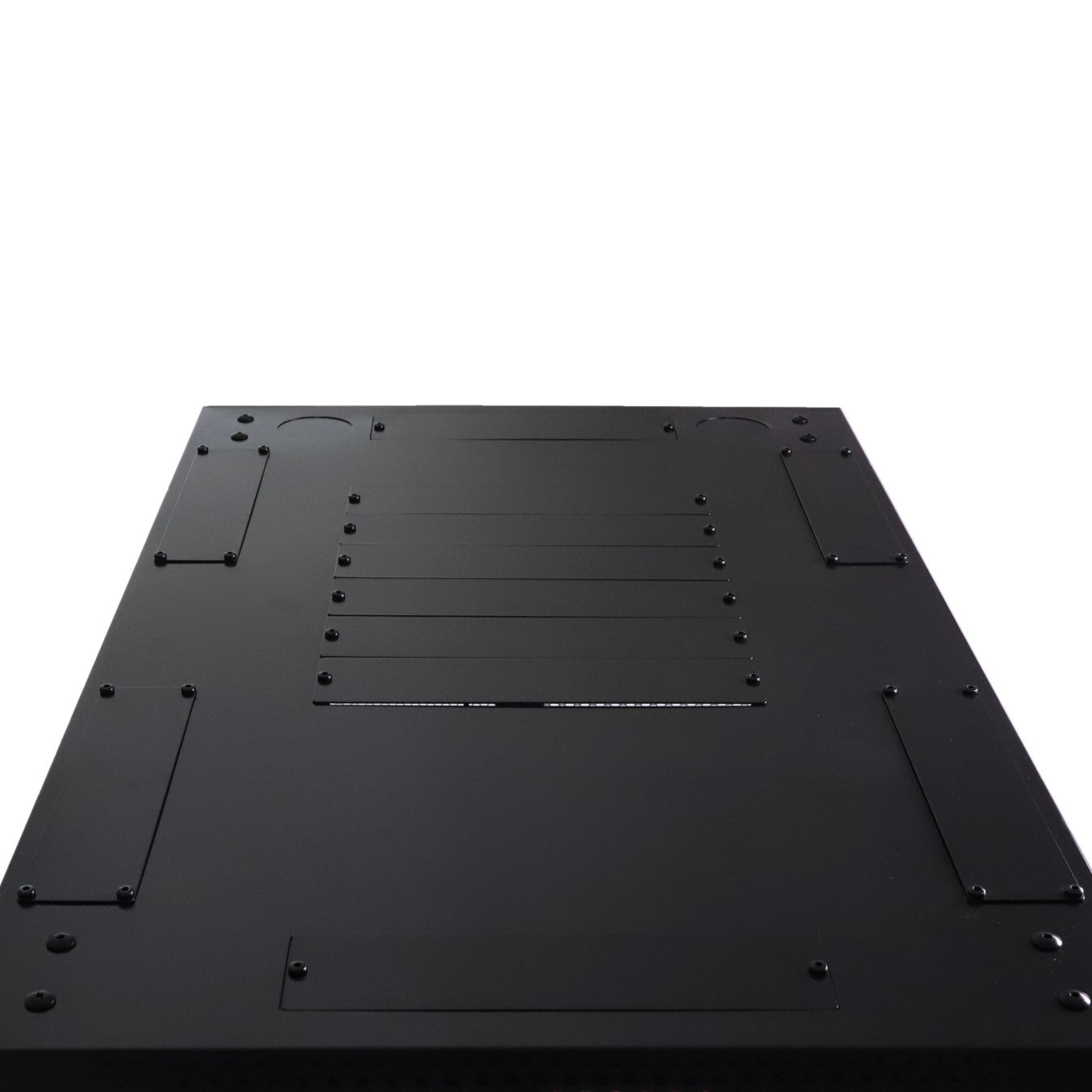 Aeons G-Seires 42U Professional Server Rack Enclosure Cabinet Kit, Mid-Depth, Secure Glass Door, Cable Management