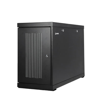 Aeons SWS Series 6U Wall-Mount Rack Cabinet, Server-Depth, Vertical/Side Mount, Assembled