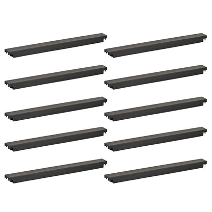 Aeons 1U Rack Mount Blank Panel Spacer, Plastic Tool-less Design, 10 Pack