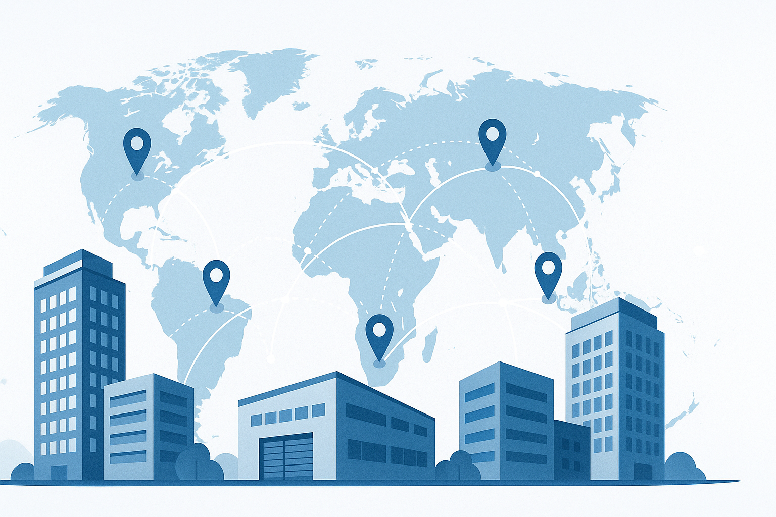 "Find Your Nearest Sales Office or Distributor" banner image no text on the image
