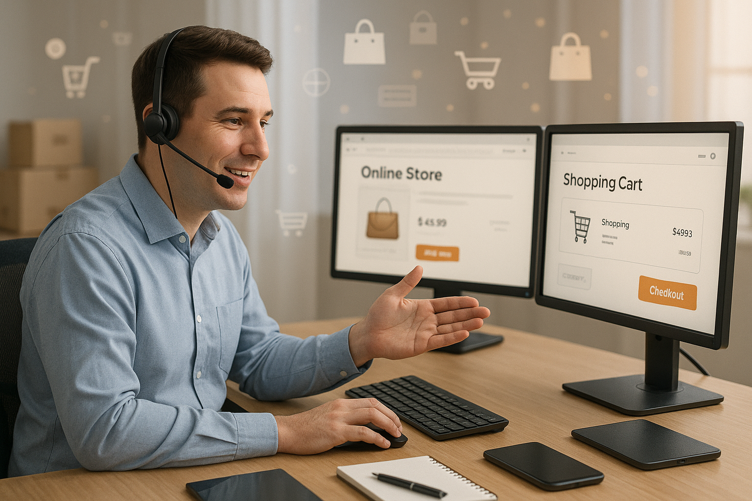 Online Shopping Support